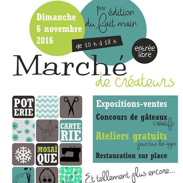 1 Affiche Marche De Createurs 2016