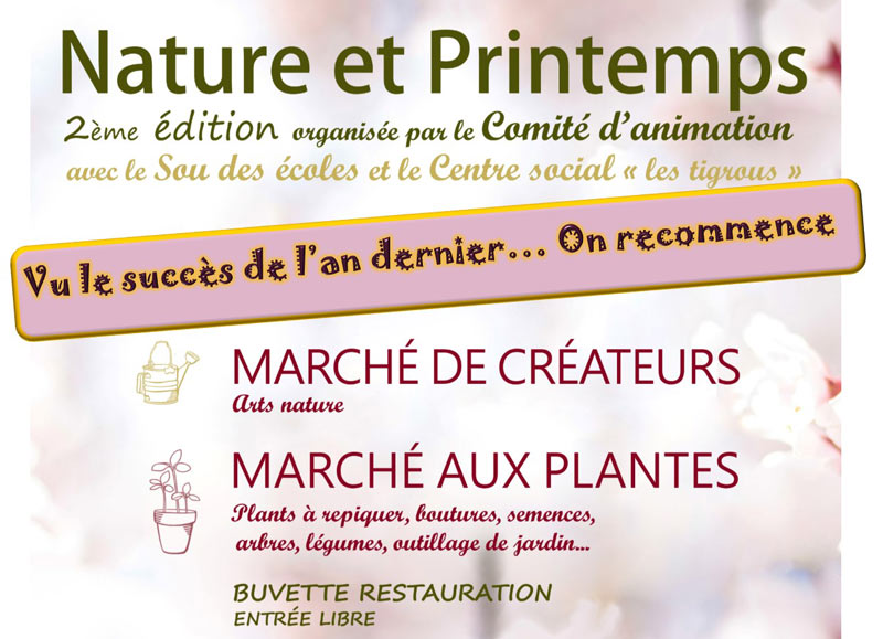 2ème édition "Nature et Printemps".